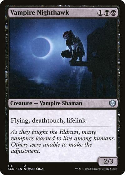 Vampire Nighthawk Starter Commander Decks Magic card