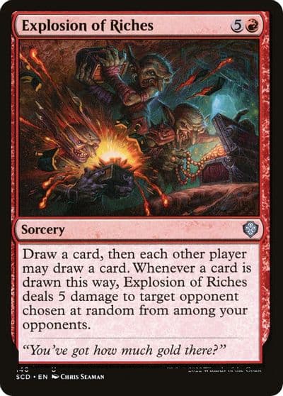Explosion of Riches Starter Commander Decks Magic card