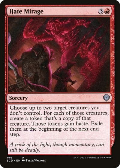 Hate Mirage Starter Commander Decks Magic card