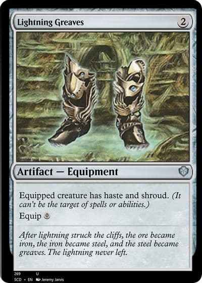 Lightning Greaves Starter Commander Decks Magic card