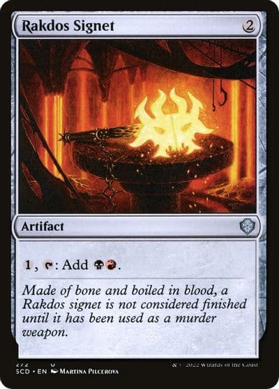 Rakdos Signet Starter Commander Decks Magic card