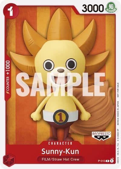Sunny Kun One Piece Film Red One Piece Promotion Cards One Piece card