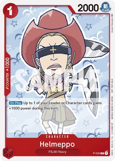 Helmeppo One Piece Film Red One Piece Promotion Cards One Piece card