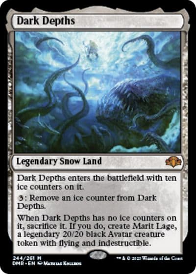 Dark Depths Dominaria Remastered Magic card