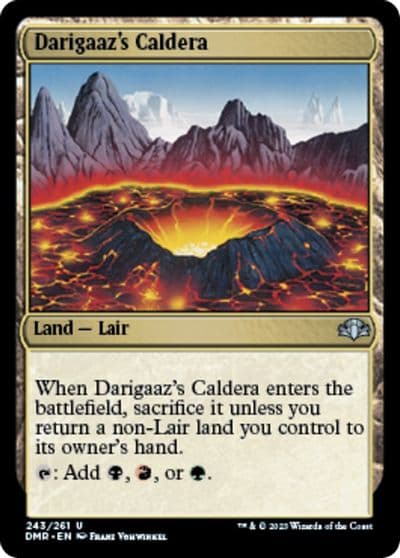 Darigaazs Caldera Dominaria Remastered Magic card