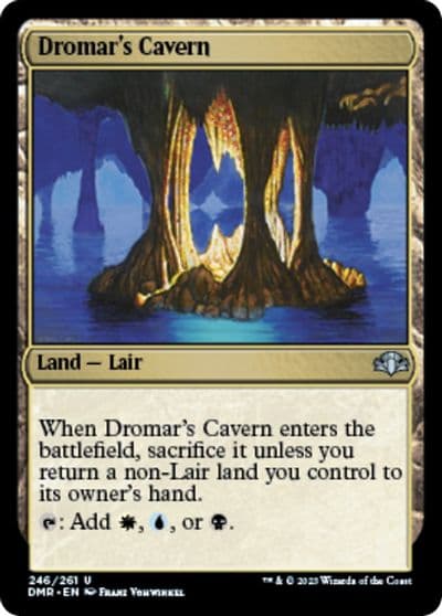 Dromars Cavern Dominaria Remastered Magic card