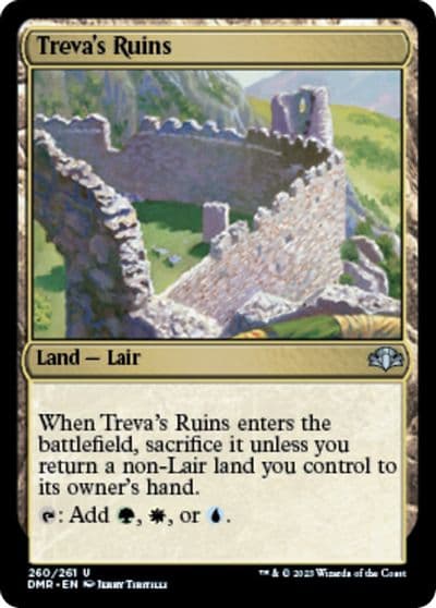 Trevas Ruins Dominaria Remastered Magic card