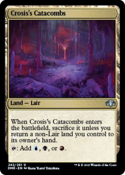 Crosiss Catacombs Dominaria Remastered Magic card