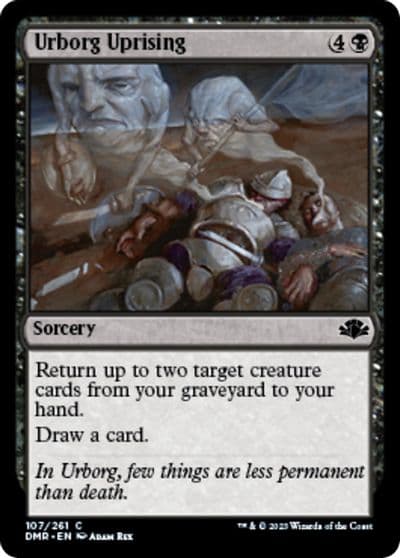 Urborg Uprising Dominaria Remastered Magic card