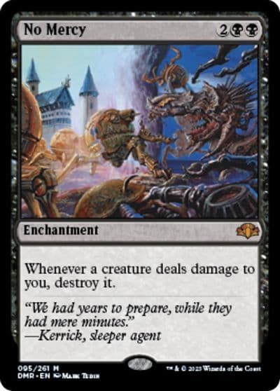 No Mercy Dominaria Remastered Magic card