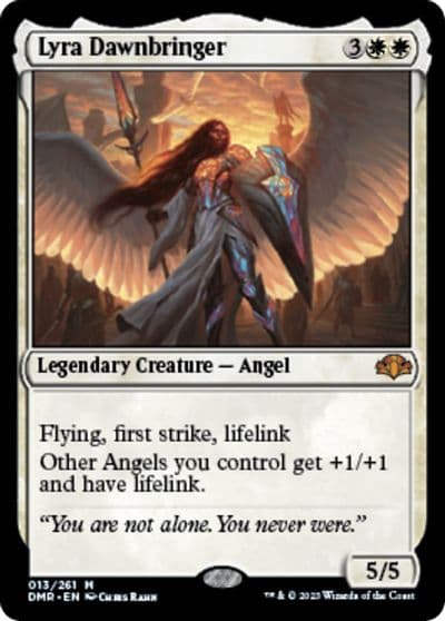 Lyra Dawnbringer Dominaria Remastered Magic card
