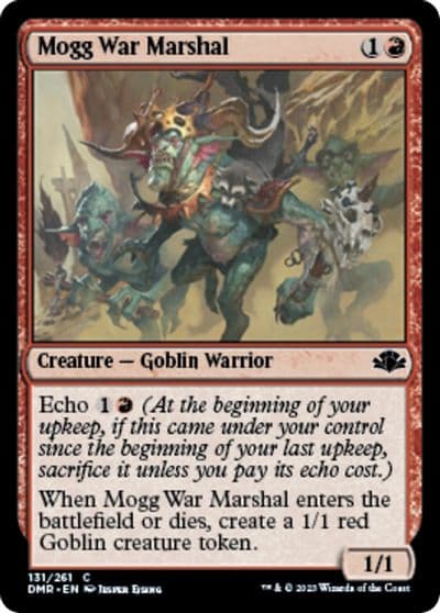 Mogg War Marshal Dominaria Remastered Magic card