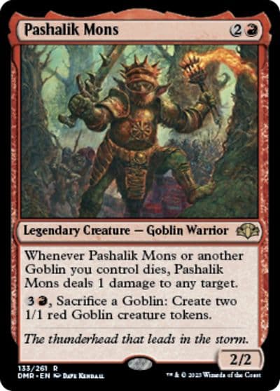Pashalik Mons Dominaria Remastered Magic card