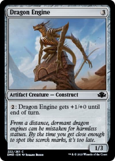 Dragon Engine Dominaria Remastered Magic card