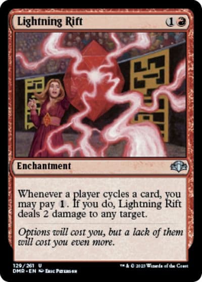 Lightning Rift Dominaria Remastered Magic card