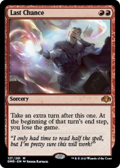 Last Chance Dominaria Remastered Magic card
