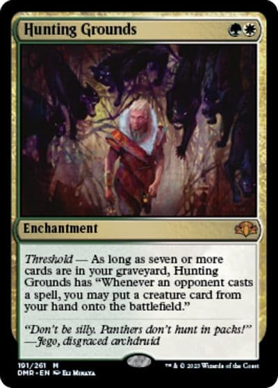 Hunting Grounds Dominaria Remastered Magic card