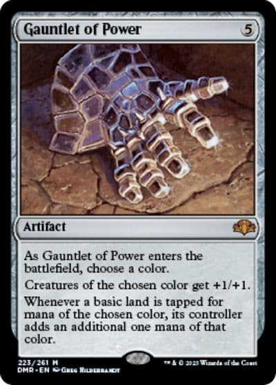 Gauntlet of Power Dominaria Remastered Magic card