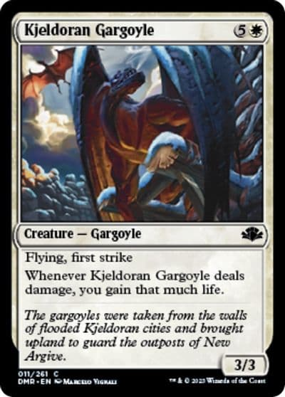 Kjeldoran Gargoyle Dominaria Remastered Magic card