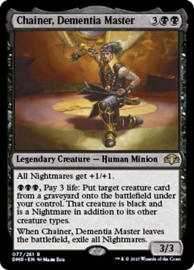 Chainer Dementia Master Dominaria Remastered Magic card