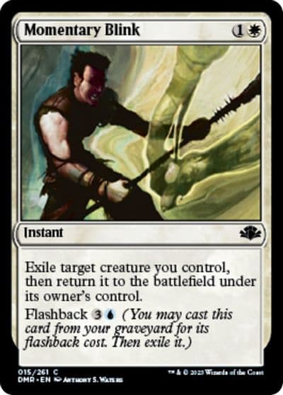 Momentary Blink Dominaria Remastered Magic card