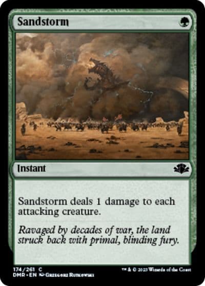 Sandstorm Dominaria Remastered Magic card