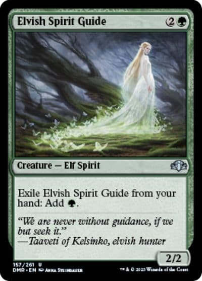 Elvish Spirit Guide Dominaria Remastered Magic card