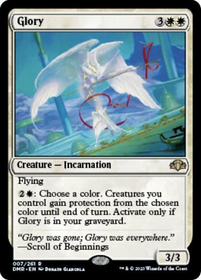Glory Dominaria Remastered Magic card