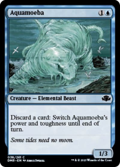 Aquamoeba Dominaria Remastered Magic card