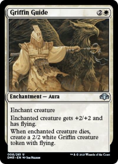Griffin Guide Dominaria Remastered Magic card