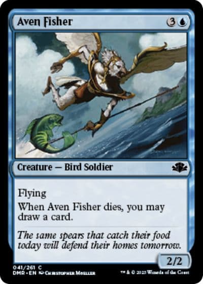 Aven Fisher Dominaria Remastered Magic card