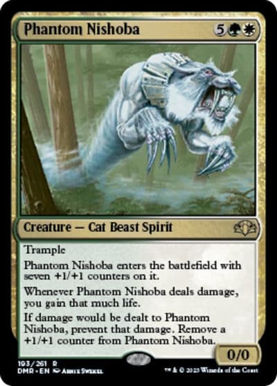 Phantom Nishoba Dominaria Remastered Magic card