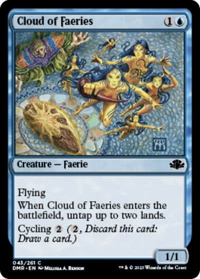 Cloud of Faeries Dominaria Remastered Magic card