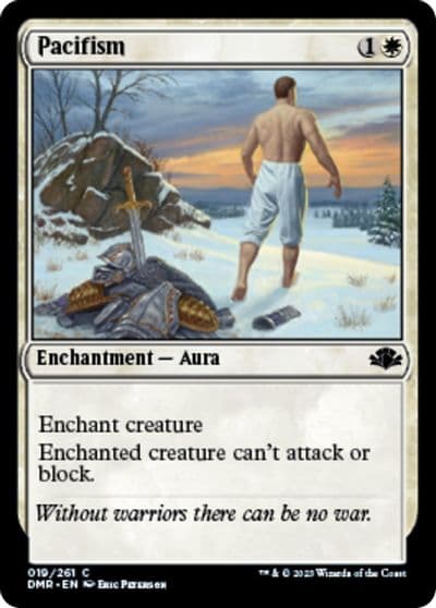 Pacifism Dominaria Remastered Magic card
