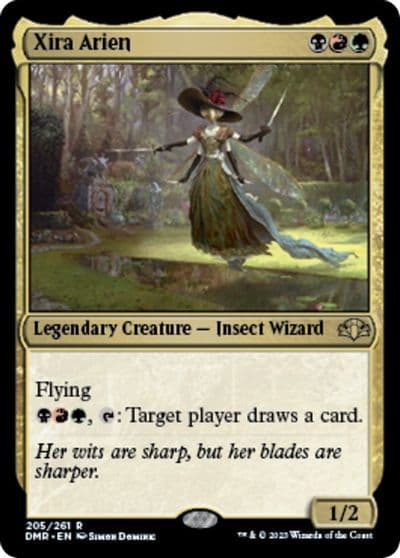 Xira Arien Dominaria Remastered Magic card