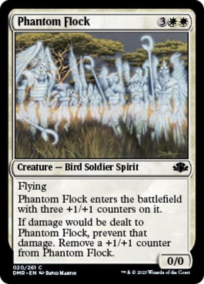 Phantom Flock Dominaria Remastered Magic card