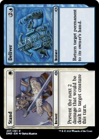 Stand Deliver Dominaria Remastered Magic card