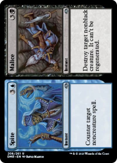 Spite Malice Dominaria Remastered Magic card