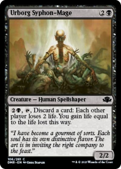 Urborg Syphon Mage Dominaria Remastered Magic card