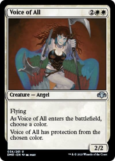 Voice of All Dominaria Remastered Magic card