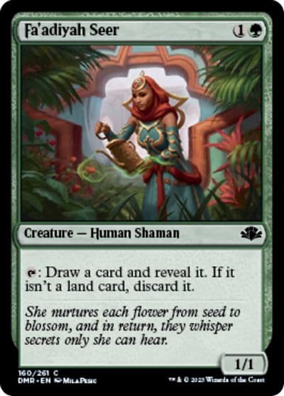 Faadiyah Seer Dominaria Remastered Magic card