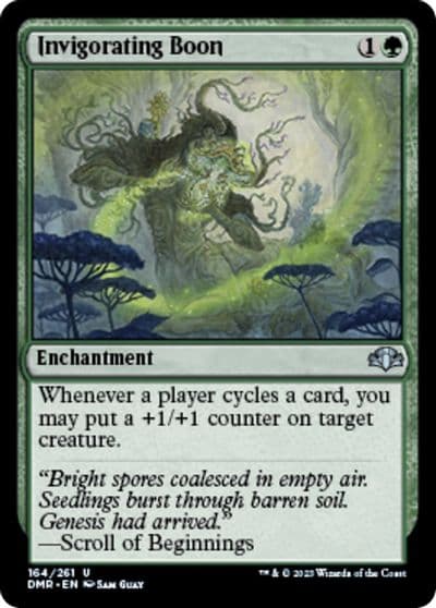 Invigorating Boon Dominaria Remastered Magic card