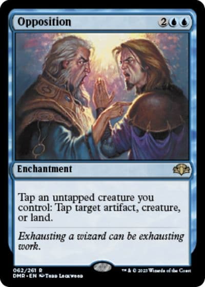 Opposition Dominaria Remastered Magic card
