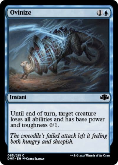 Ovinize Dominaria Remastered Magic card