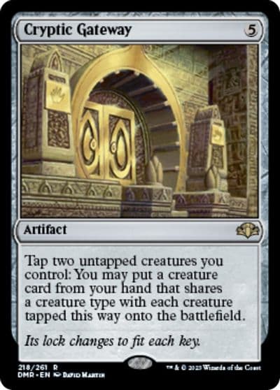 Cryptic Gateway Dominaria Remastered Magic card