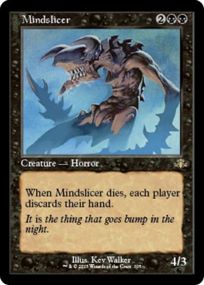 Mindslicer Retro Frame Dominaria Remastered Magic card