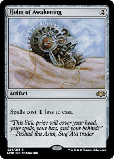 Helm of Awakening Dominaria Remastered Magic card