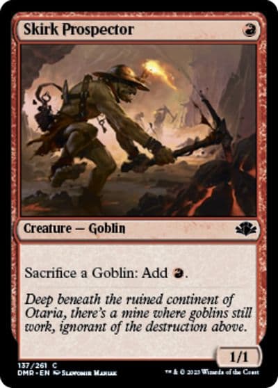 Skirk Prospector Dominaria Remastered Magic card