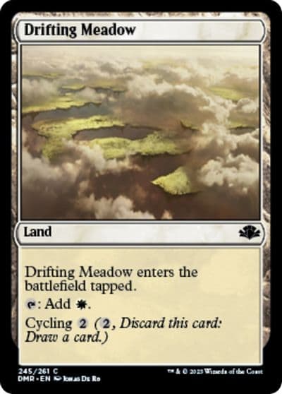 Drifting Meadow Dominaria Remastered Magic card