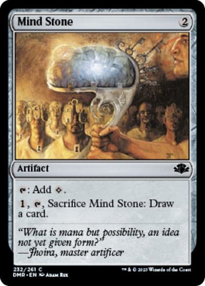 Mind Stone Dominaria Remastered Magic card